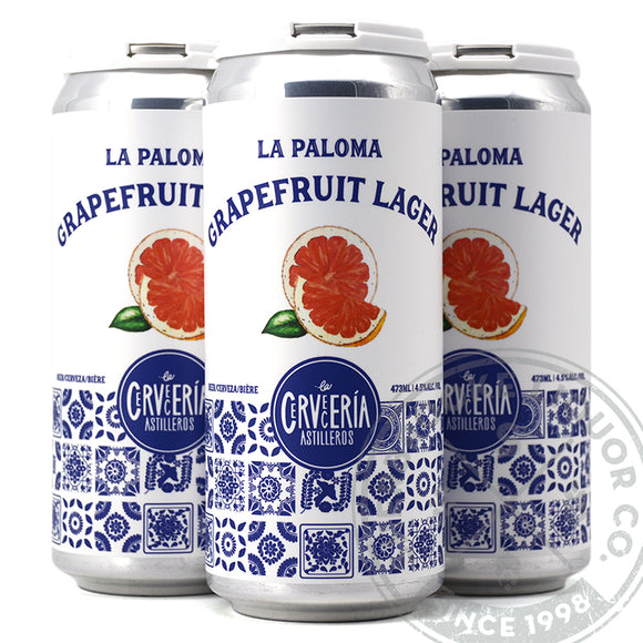 LA CERVECERIA LA PALOMA GRAPEFRUIT LAGER 4C