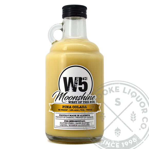 WEST OF THE 5TH PINA COLADA MOONSHINE 750ML