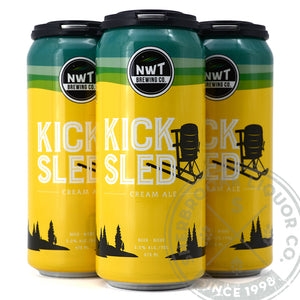 NWT BREWING KICKSLED CREAM ALE 4C