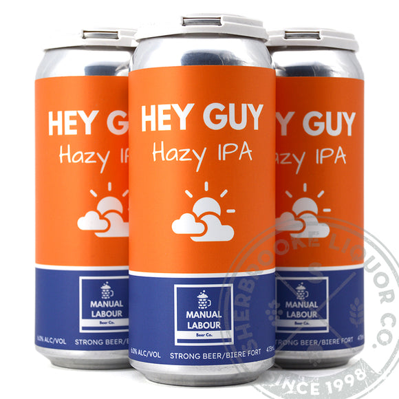 Manual Labour Hey Guy Hazy IPA 4C