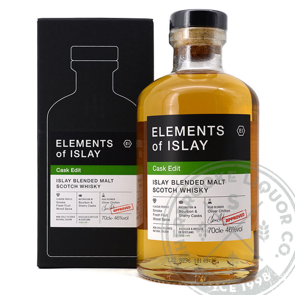 ELEMENTS OF ISLAY CASK EDIT BLENDED SCOTCH WHISKY 700ML