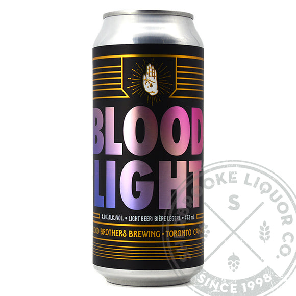 BLOOD BROTHERS BLOOD LIGHT PALE ALE 473ML