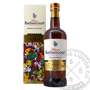 BARBANCOURT ESTATE RESERVE AGED 15 YEARS 750ML