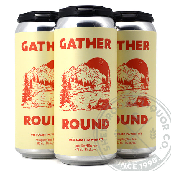 CABIN GATHER 'ROUND WEST COAST IPA W RYE 4C