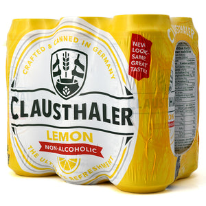 CLAUSTHALER LEMON NON-ALCOHOLIC 6C