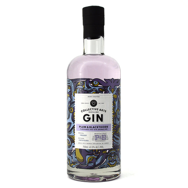 Collective Arts Hand Crafted Plum & Blackthorn Gin - Exit 9 Wine
