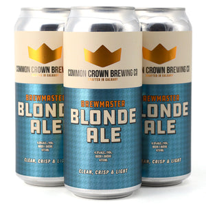 COMMON CROWN BREWMASTER BLONDE ALE 4C