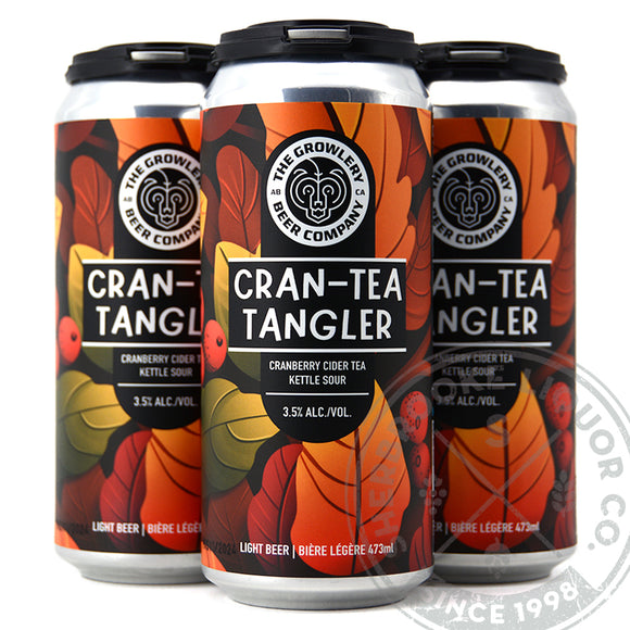 Growlery Cran-Tea Tangler Cranberry Cider Tea Kettle Sour 4C