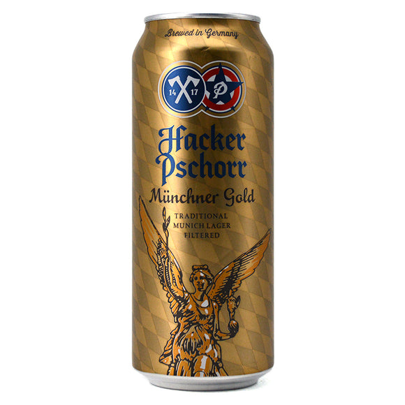 HACKER-PSCHORR MUNICH GOLD LAGER CAN 500ML