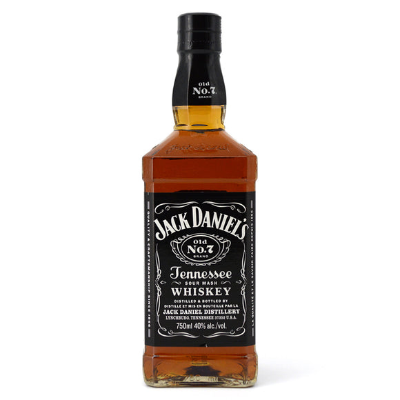 JACK DANIELS OLD NO. 7 TENNESSEE WHISKY 750ML