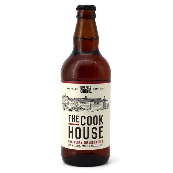 LEFT FIELD CIDER COOKHOUSE RASPBERRY 500ML