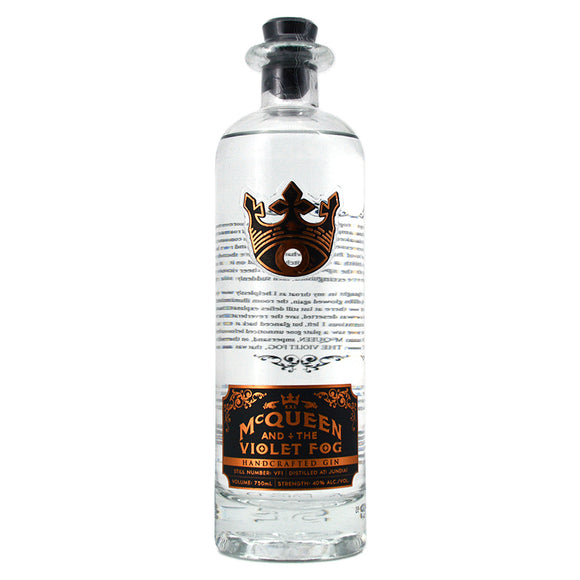 MCQUEEN AND THE VIOLET FOG GIN 750ML