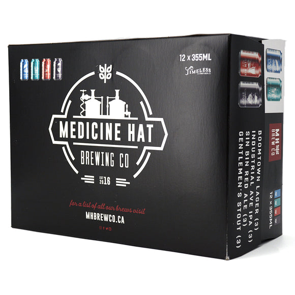 MEDICINE HAT BREW CO CORE FOUR MIXED PACK 12C