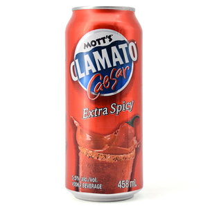 MOTT'S CLAMATO CAESAR EXTRA SPICY 458ML