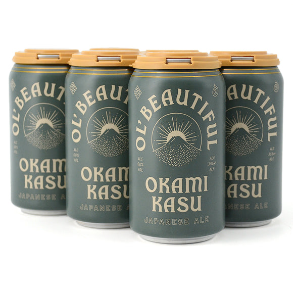 OL' BEAUTIFUL OKAMI KASU - JAPANESE ALE 6C