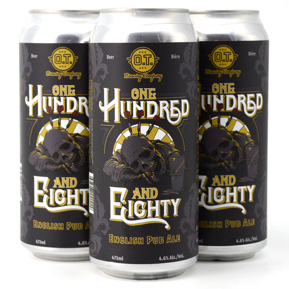 O.T. BREWING ONE HUNDRED AND EIGHTY ENGLISH PUB ALE 4C