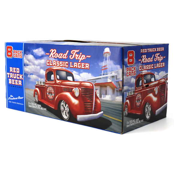 RED TRUCK BEER ROAD TRIP LAGER 8C