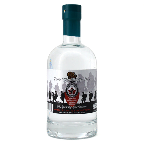 ROCKY MOUNTAIN BIG HORN WOUNDED WARRIOR VODKA 750ML