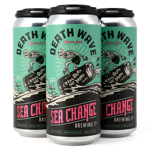 SEA CHANGE DEATH WAVE MEXICAN STYLE LAGER 4C