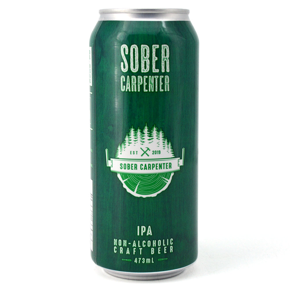 SOBER CARPENTER NON ALCOHOLIC IPA 473ML – Sherbrooke Liquor