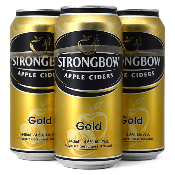 STRONGBOW APPLE CIDERS GOLD 4C