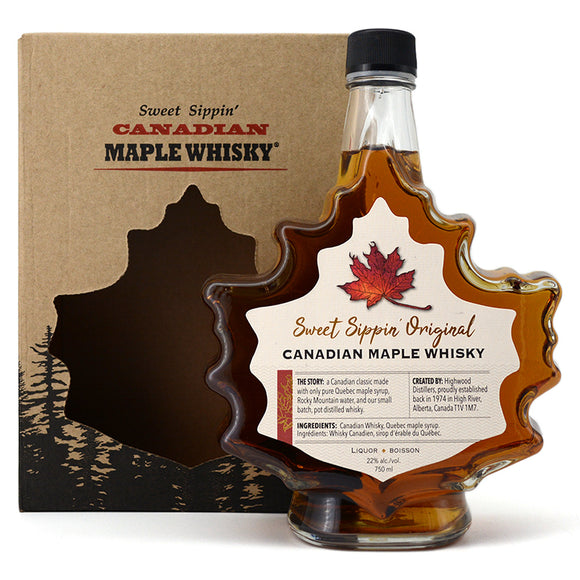 SWEET SIPPIN CANADIAN MAPLE WHISKY 750ML