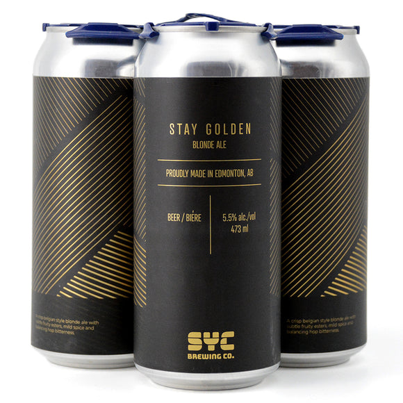 SYC STAY GOLDEN BLONDE ALE