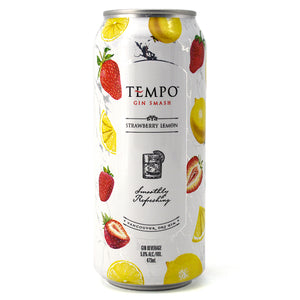 TEMPO GIN SMASH STRAWBERRY LEMON 473ML