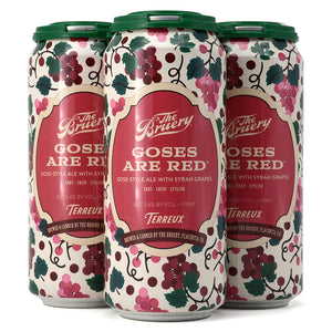 THE BRUERY GOSES ARE RED GOSE-STYLE ALE WITH SYRAH GRAPES 4C