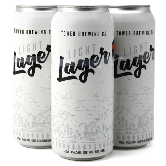 TOWER BREWING LIGHT LAGER 4C