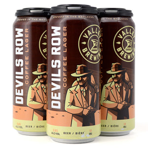 VALLEY DEVIL'S ROW COFFEE LAGER 4C