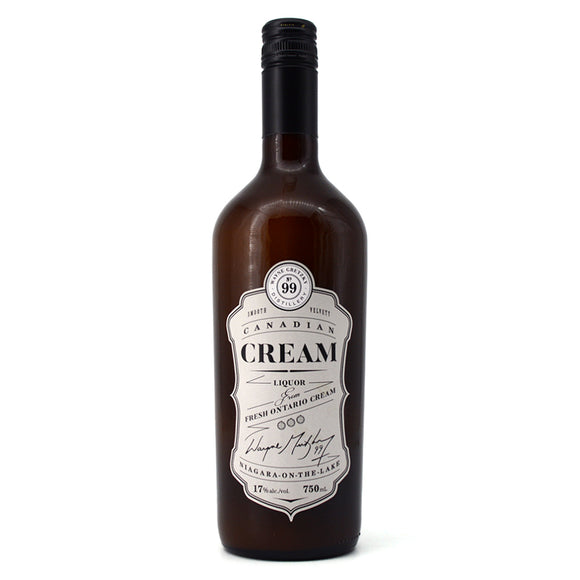 WAYNE GRETZKY CANADIAN WHISKY CREAM LIQUOR 750ML