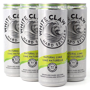 WHITE CLAW NATURAL LIME 6 PACK