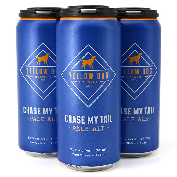 YELLOW DOG CHASE MY TAIL PALE ALE 4C