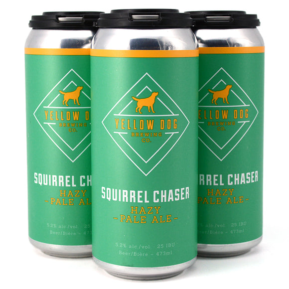 YELLOW DOG SQUIRREL CHASER HAZY PALE ALE 4C