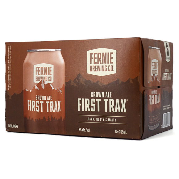 FERNIE BREWING FIRST TRAX BROWN ALE 6C