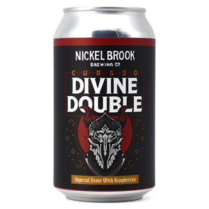 NICKEL BROOK CURSED DIVINE DOUBLE IMPERIAL STOUT WITH RASPBERRIES 355ML