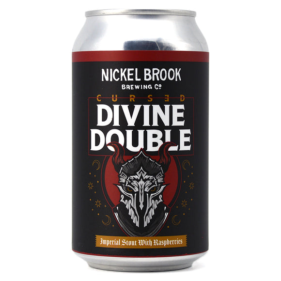 NICKEL BROOK CURSED DIVINE DOUBLE IMPERIAL STOUT WITH RASPBERRIES 355ML