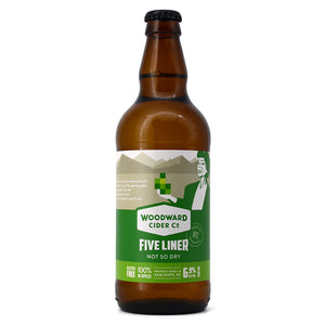 WOODWARD CIDER FIVE LINER NOT SO DRY 500ML