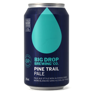 BIG DROP PINE TRAIL NON-ALCOHOLIC PALE ALE 355ML