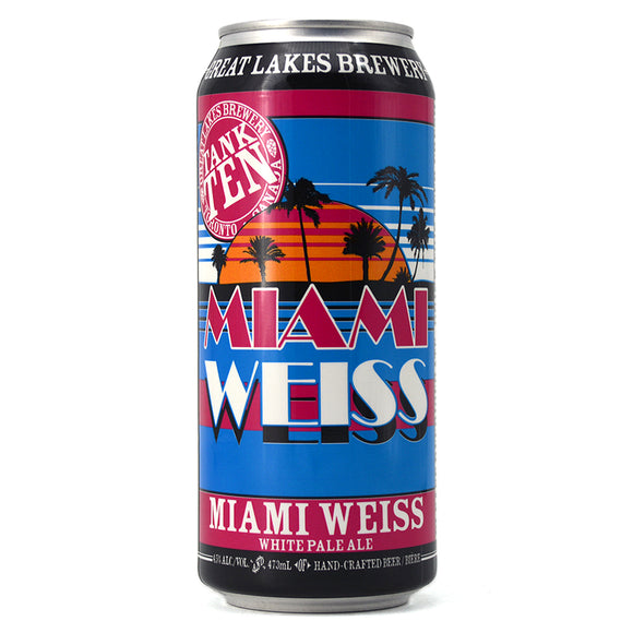 GREAT LAKES MIAMI WEISS WHITE PALE ALE 473ML
