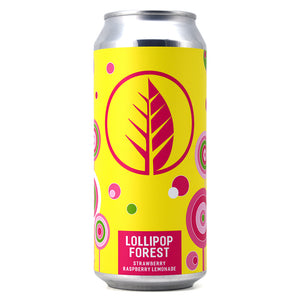 DECIDUOUS BREWING LOLLIPOP FOREST STRAWBERRY RASPBERRY LEMONADE SOUR 473ML