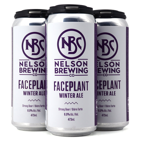 NELSON BREWING FACEPLANT WINTER ALE 4C