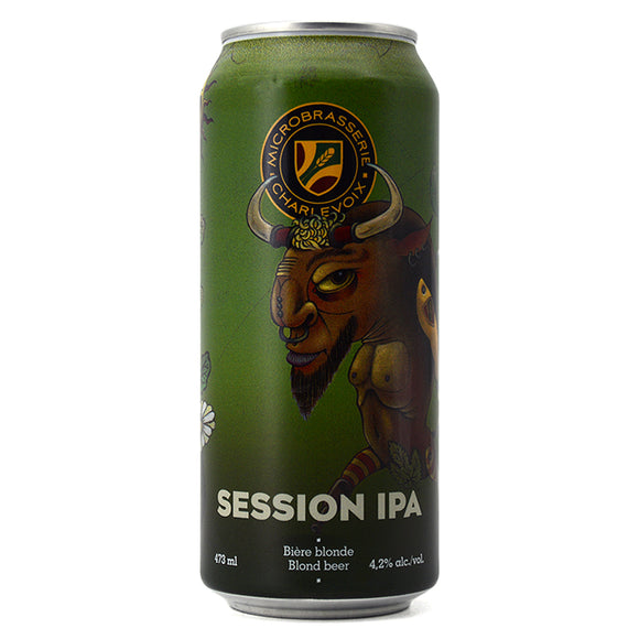 CHARLEVOIX VACHE FOLLE SESSION IPA 473ML