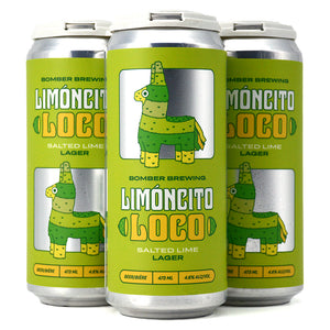 BOMBER LIMOCITO LOCO SALTED LIME LAGER 4C