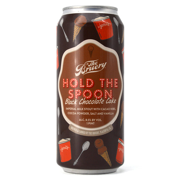 THE BRUERY HOLD THE SPOON BLACK CHOCOLATE CAKE IMPERIAL MILK SOUT 473ML