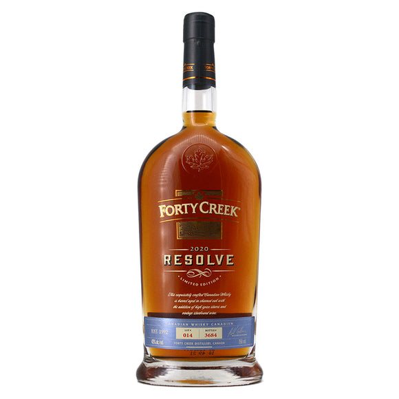 FORTY CREEK RESOLVE CANADIAN WHISKY 750ML