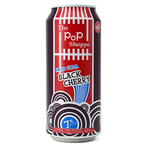 THE POP SHOPPE HARD SODA BLACK CHERRY 473ML